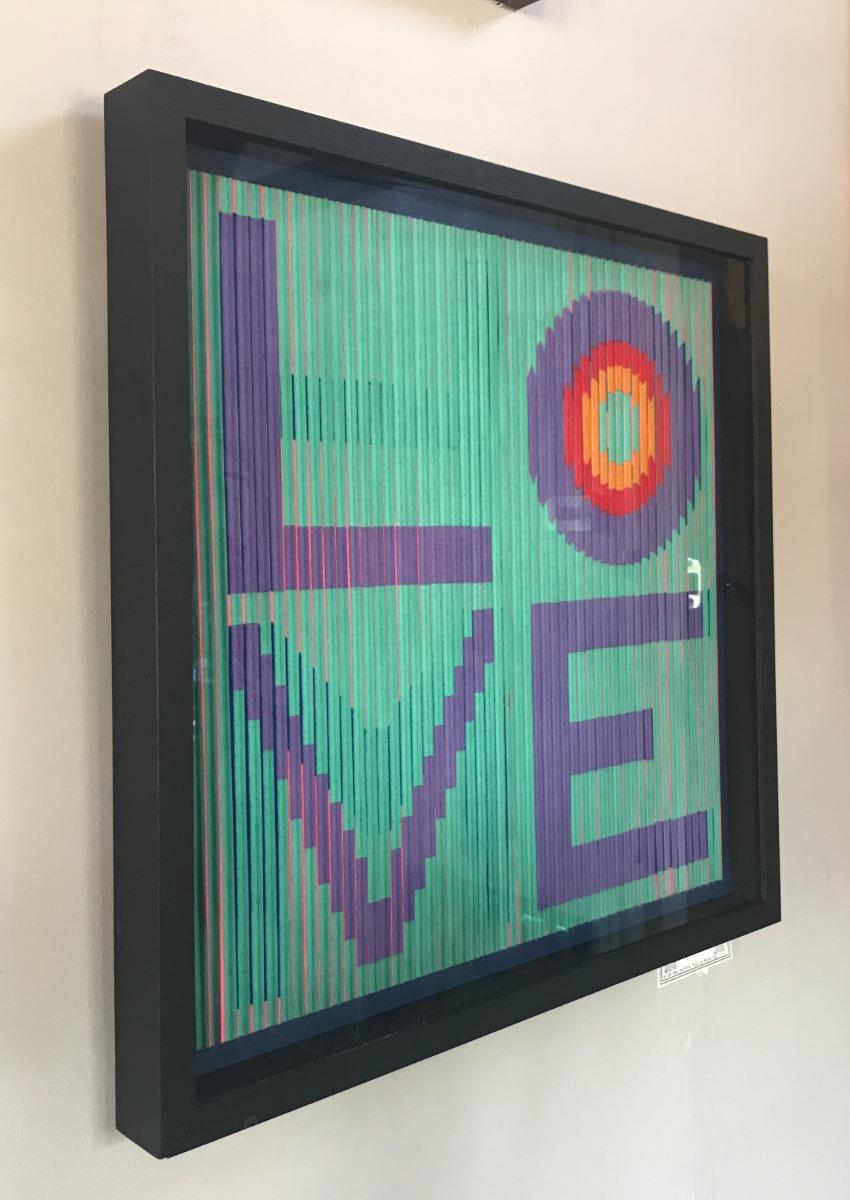 Bringing Love Home Version 3, original sculpture, abstract, contemporary - Painting by Sena Shah