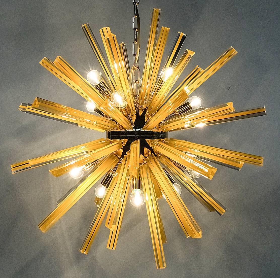 Lampadario Senape Sputnik di Fabio Ltd in vendita 1