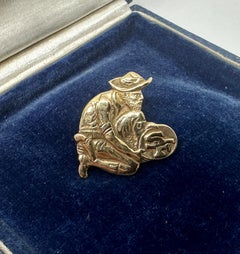 Senator Dianne Feinstein San Francisco 49'ers Superbowl XVI 14K Gold Brooch Pin