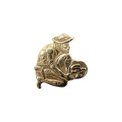 Senator Dianne Feinstein San Francisco 49'ers Superbowl XVI 14K Gold Brooch Pin