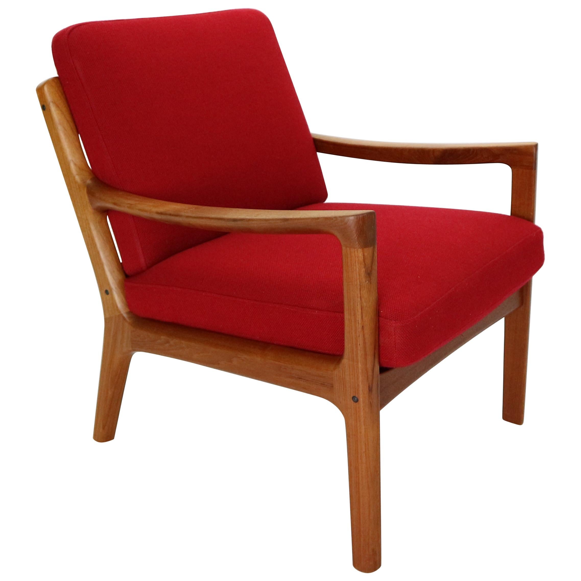 Senator Lounge Chair by Ole Wanscher for France & Søn, 1950s