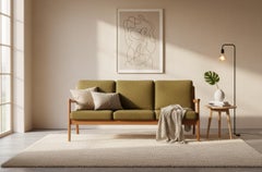 Senator Sofa in Teak by Ole Wanscher for France & Søn / France & Daverkosen, Den