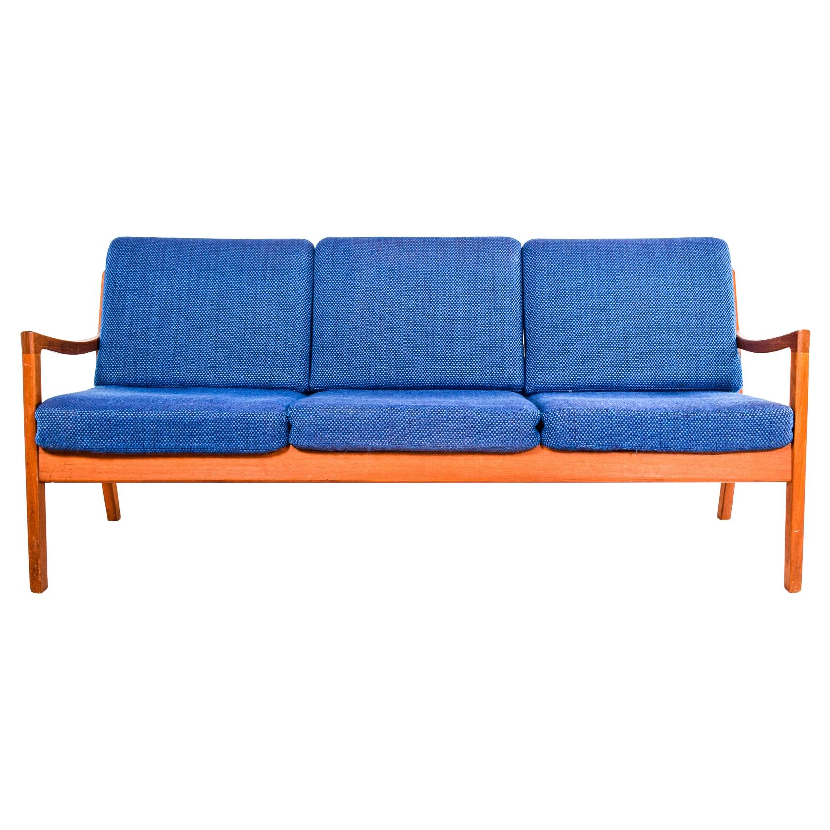 Senator Sofa in Teak by Ole Wanscher for France & Son, 1950s For Sale