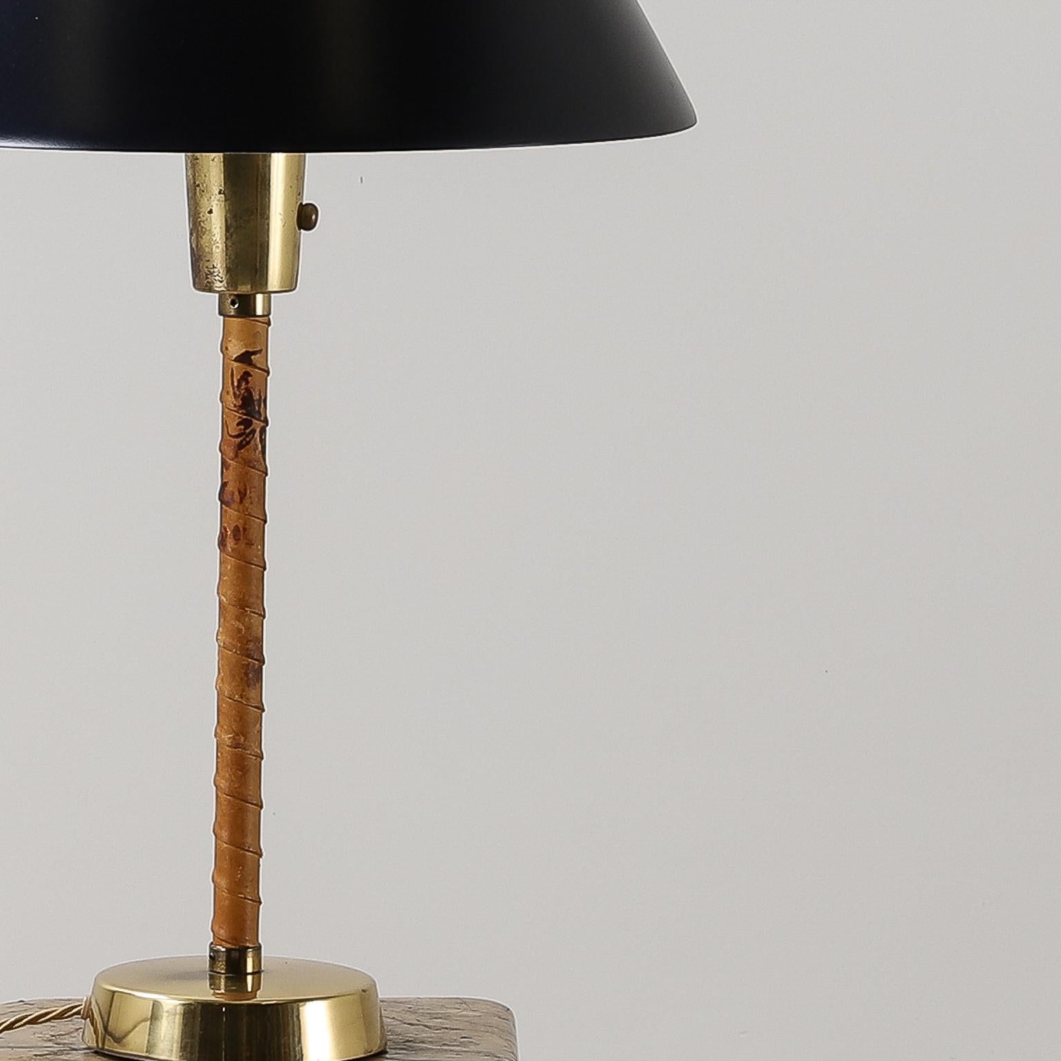Lacquered Senator Table Lamps by Lisa Johansson-Pape for Orno, 1947