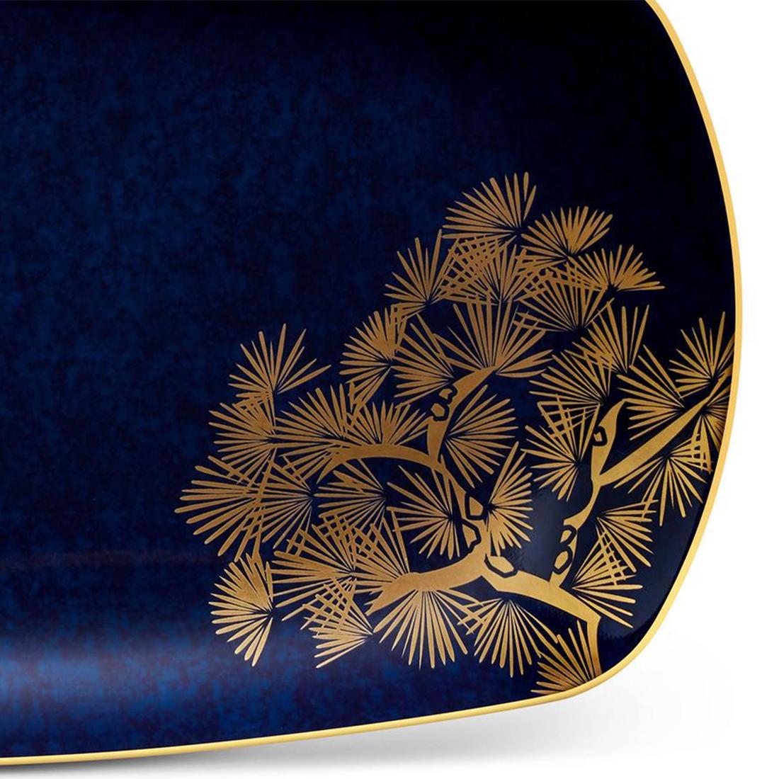 Sendai Porcelain Tray In New Condition For Sale In Paris, FR