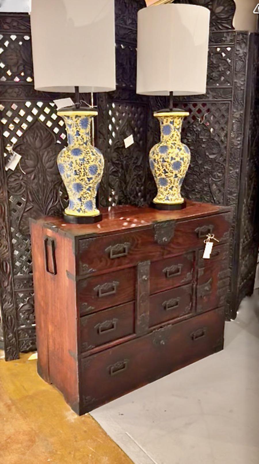 Sendai Tansu, période Meiji en vente 7