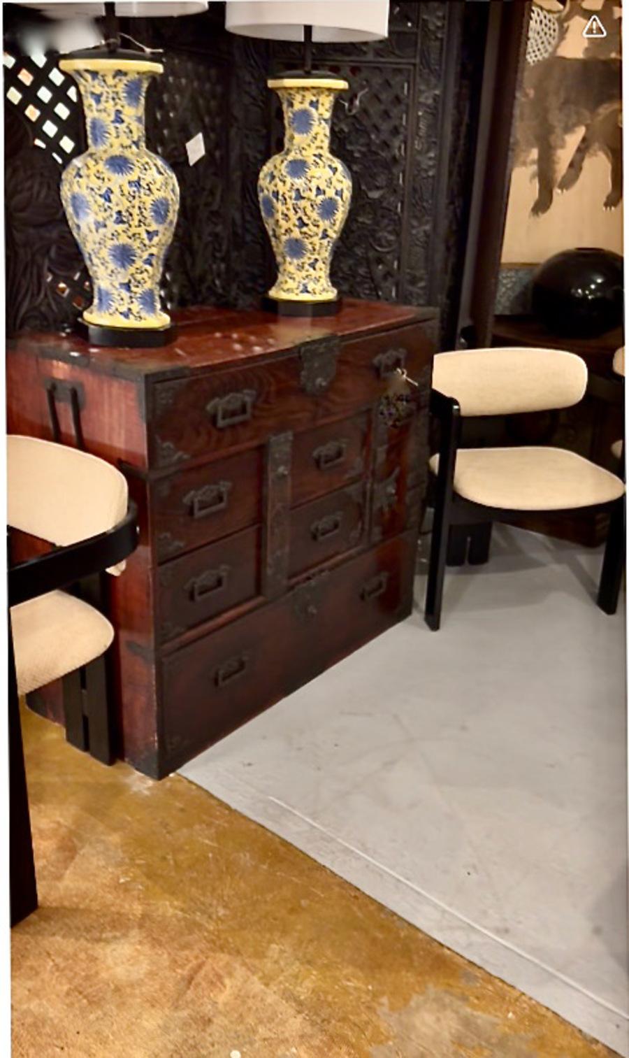 Sendai Tansu, période Meiji en vente 8