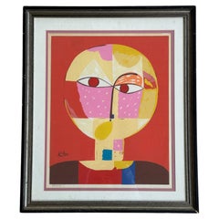 “Senecio” by Paul Klee (1879–1940) Numbered Print