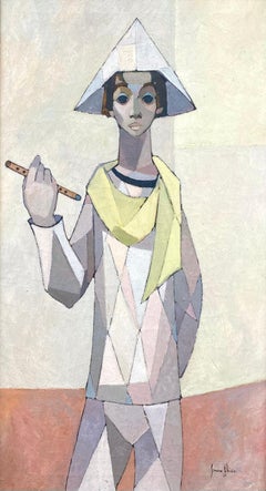 Vintage “Clown with Flute”