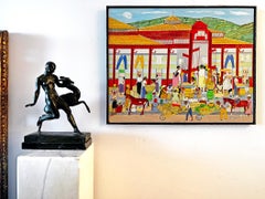 Marché Cluny  - Market at Cap-Haitien  - Haitian Street Art