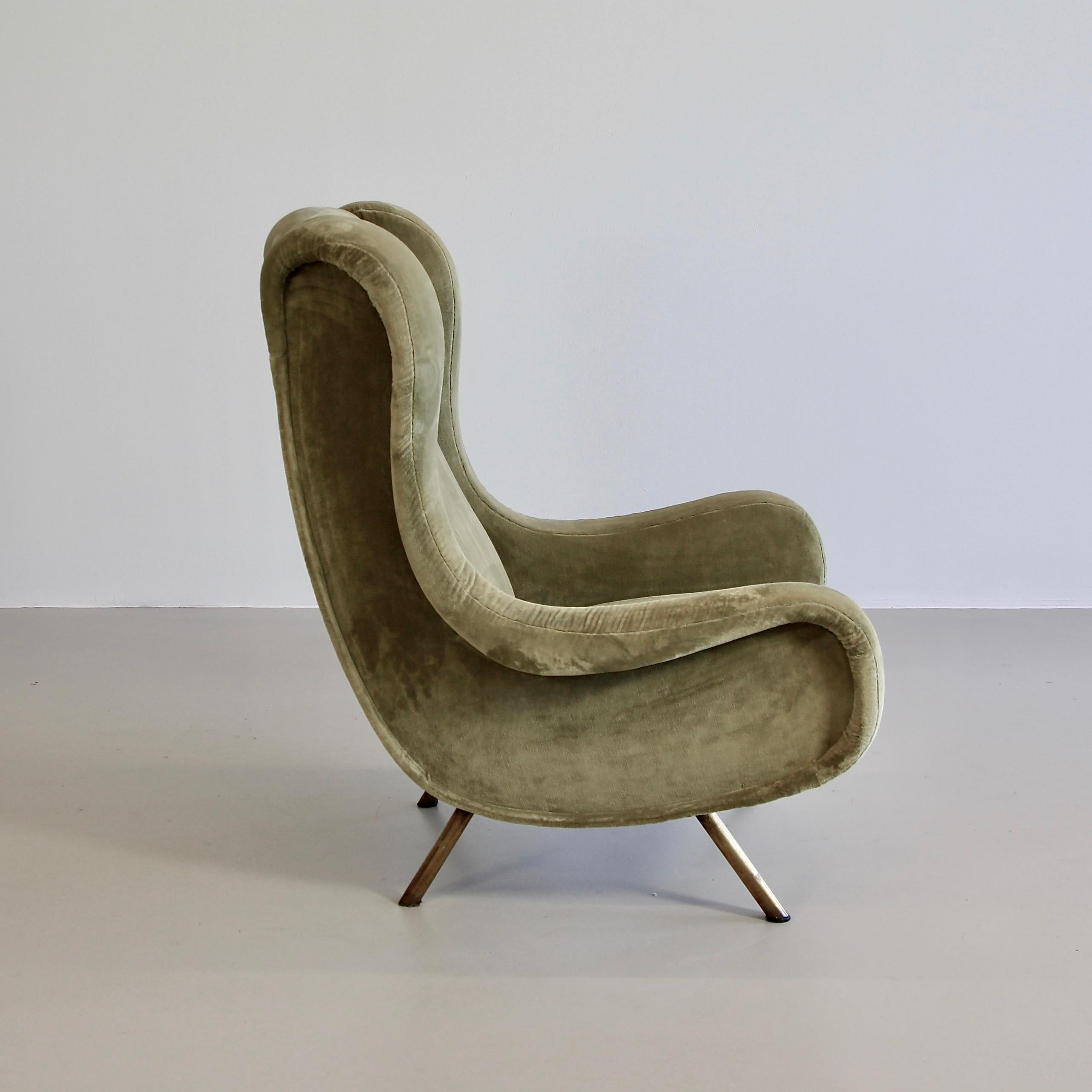 Mid-Century Modern Senior Armchair by Marco Zanuso, Arflex Italy