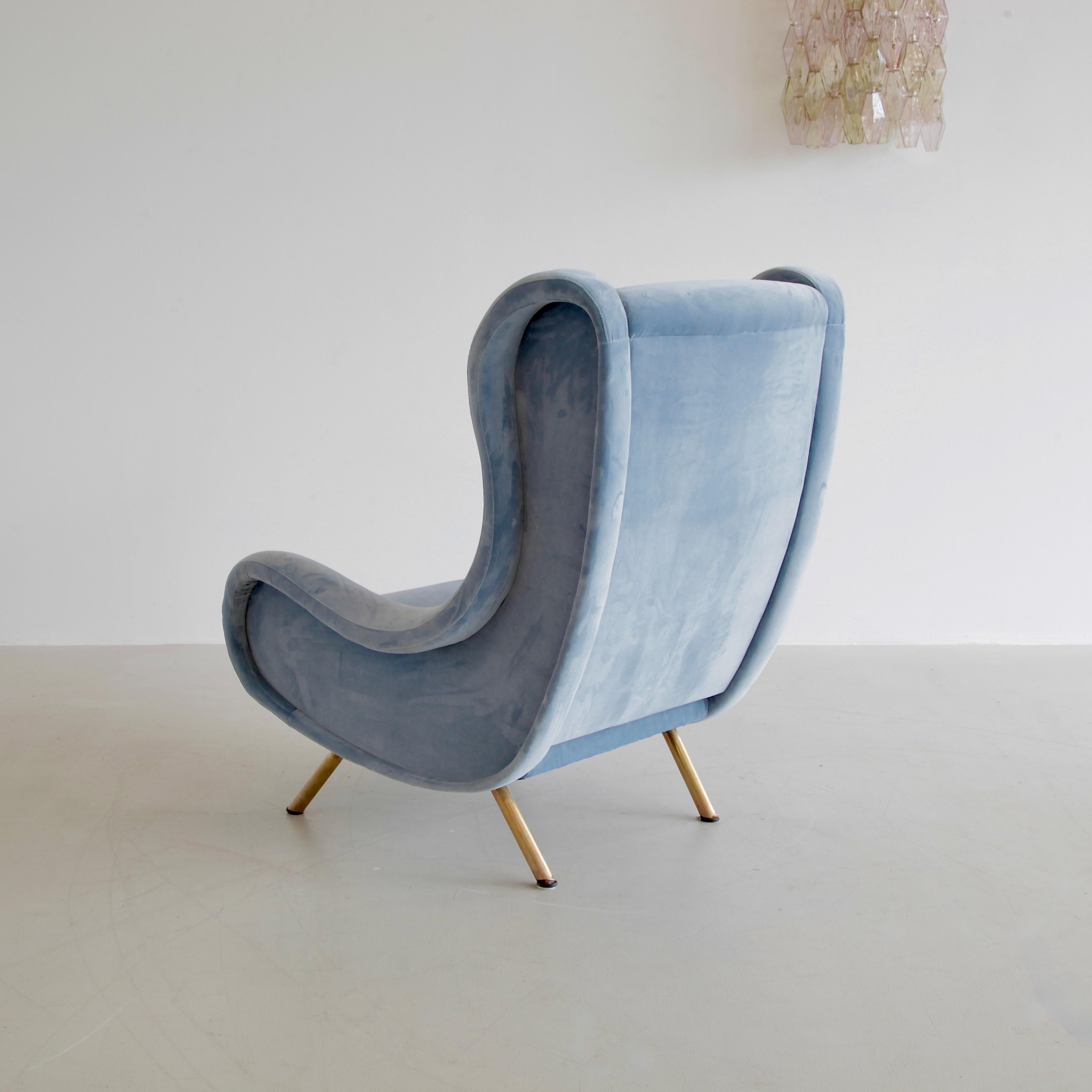 Mid-Century Modern SENIOR Armchair by Marco ZANUSO, Arflex Italy.