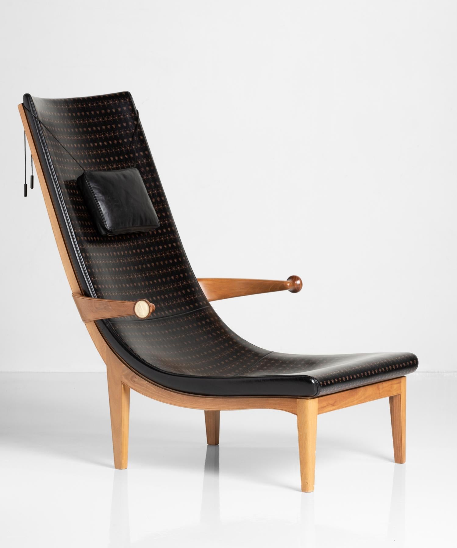 Senna chair by Erik Gunnar Asplund, Italy, circa 1980

Designed in 1925 for the Swedish Pavilion at the International Exhibition of Decorative Arts in Paris, and reissued in 1980 by Cassina.