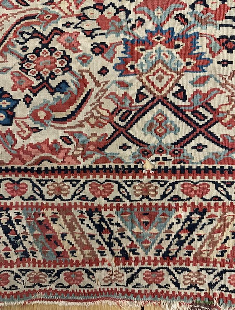 Senneh kilim from north west Persia (Iran)

Age: 1880

Size: 5′.8