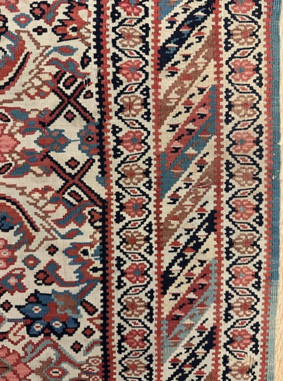 Senneh kilim Bon état - En vente à NEW YORK, NY