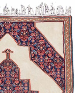 Antique Senneh Kilim, c. 1900