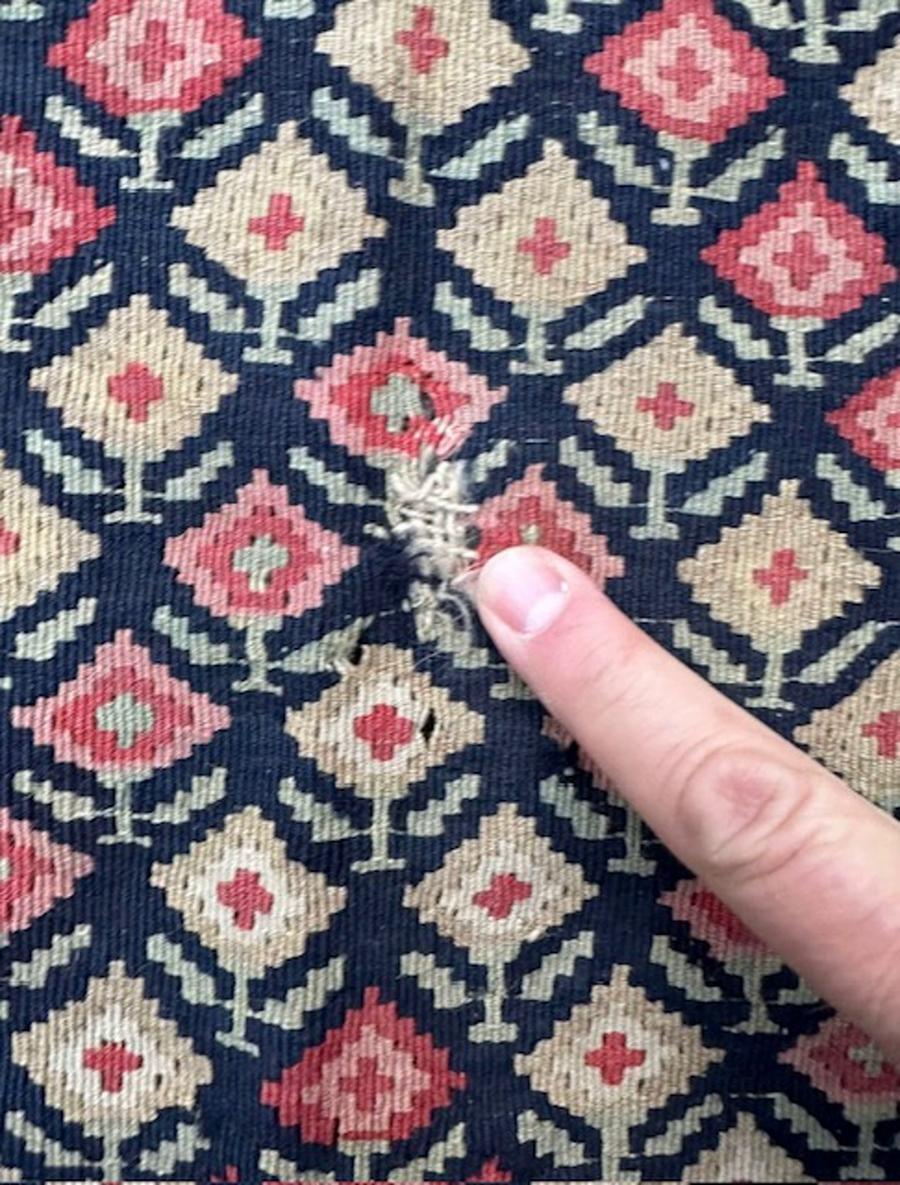 Kilim de oración Senneh Tejido a mano en venta