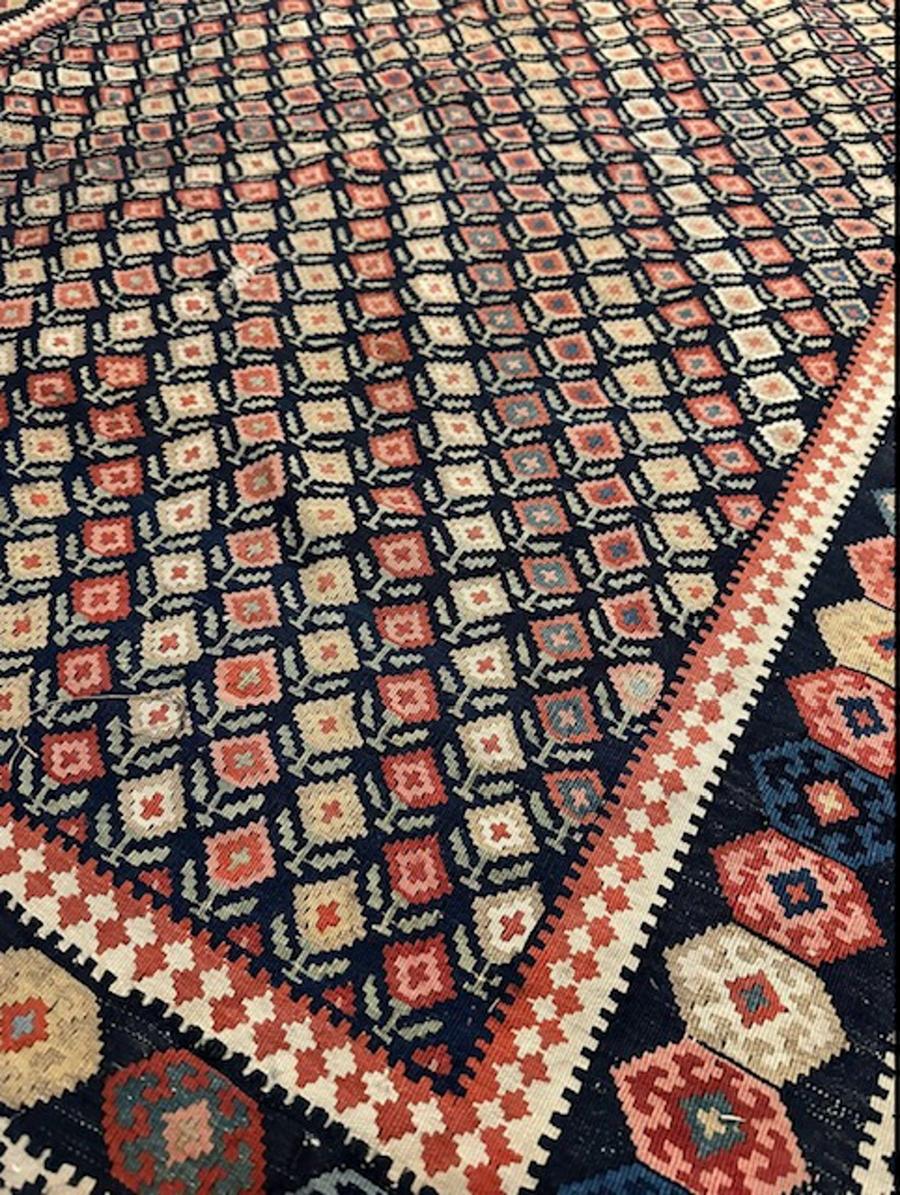 Kilim de oración Senneh en Bueno estado para la venta en NEW YORK, NY