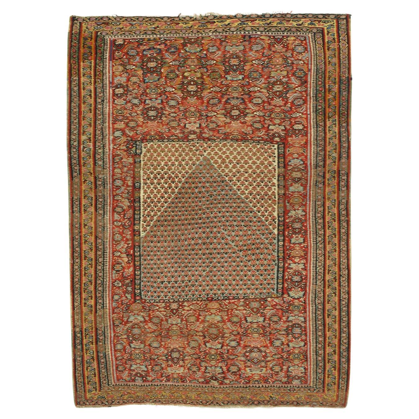 Kilim de oración Senneh