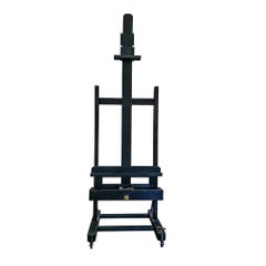 Professional Floor Easel by Sennelier, Ebonized Oak, Paris