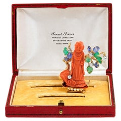 Sennet Freres Art Deco Brooch