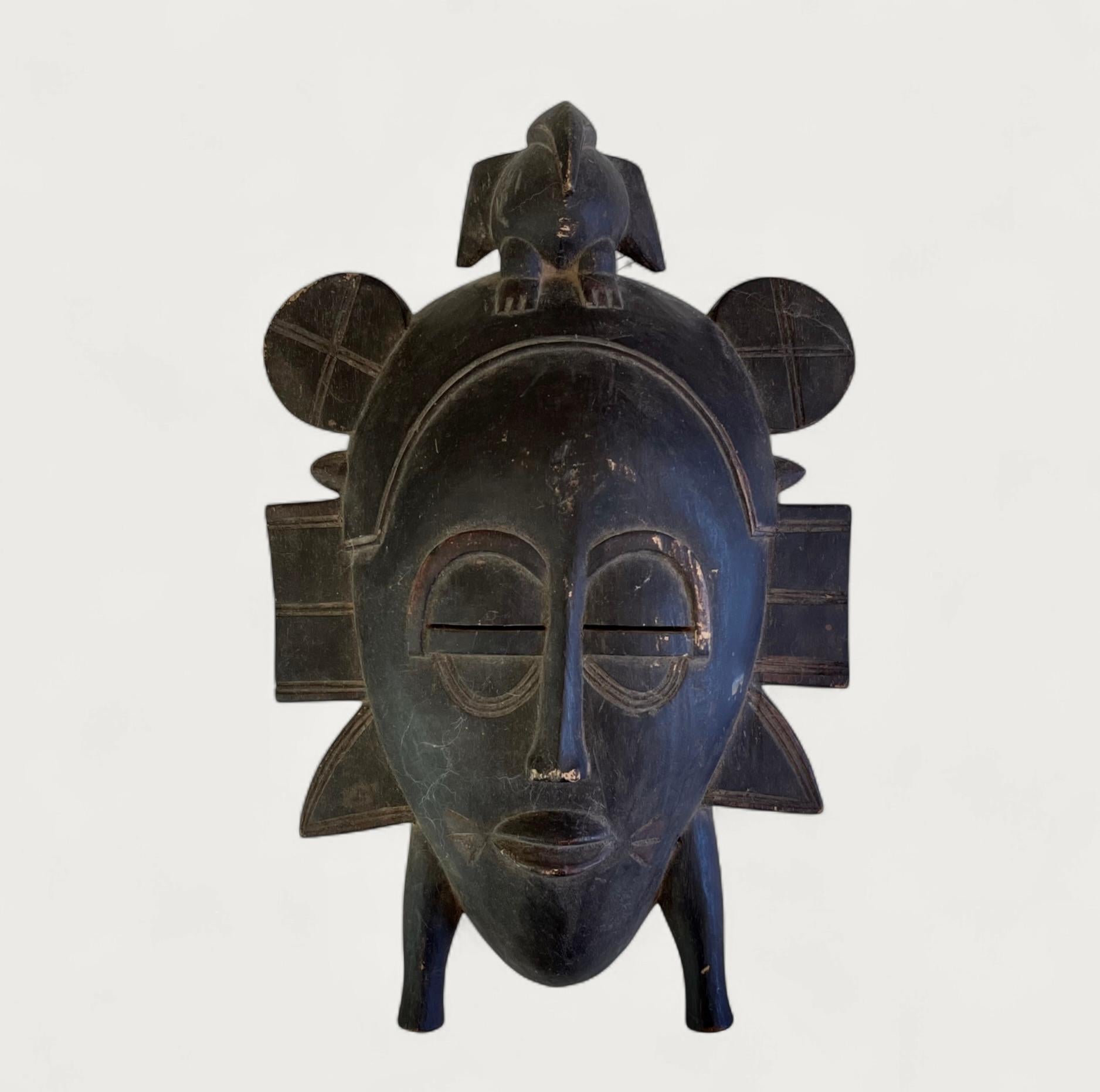 Masque de danse initiatique sénoufo 