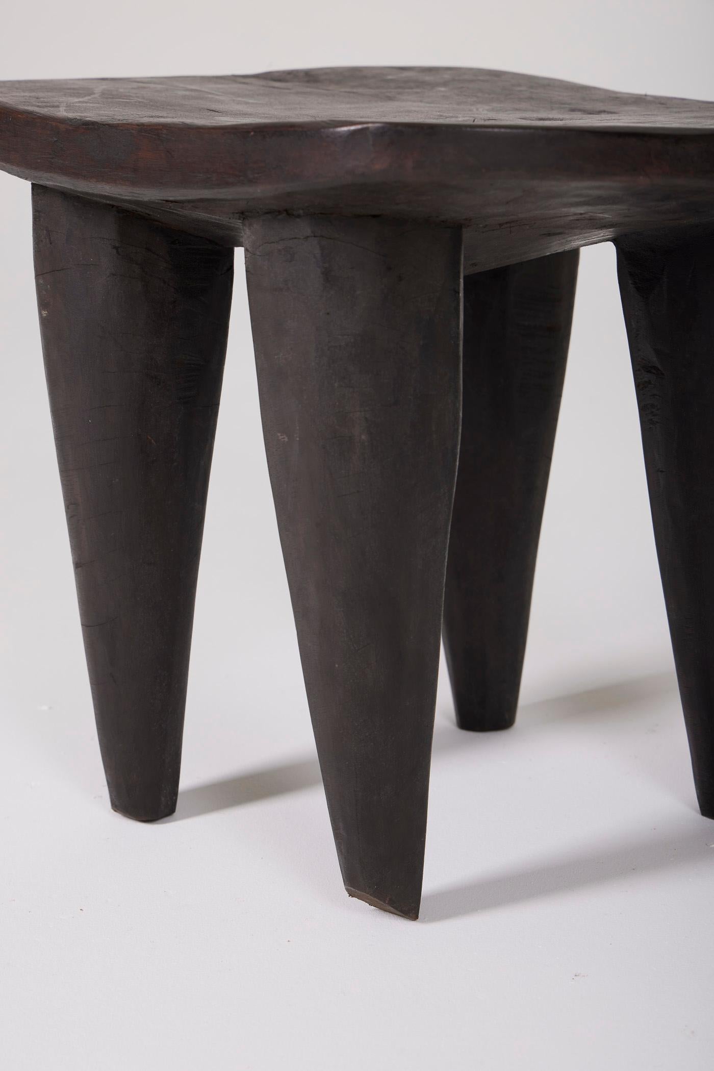 Wood Senoufo stool For Sale