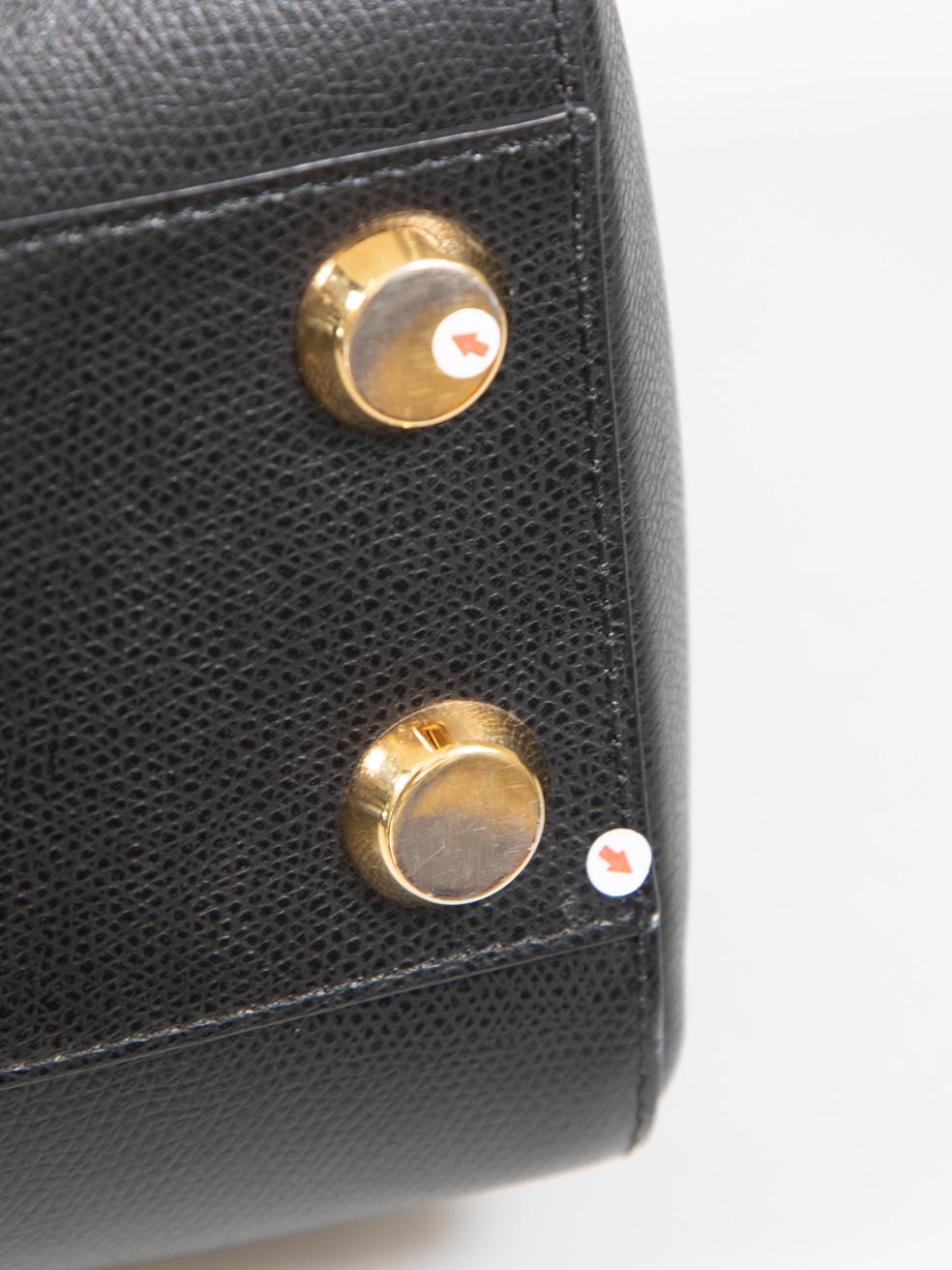 Senreve Black Leather Convertible Maestra Bag For Sale 4