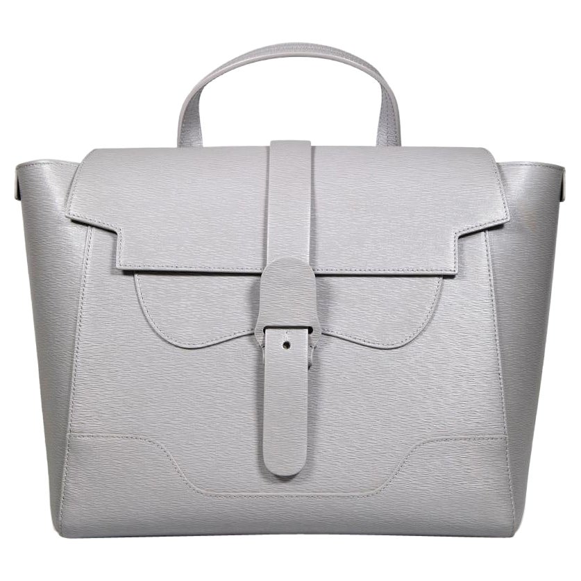 Senreve Mochila Convertible Maestra Piel Gris