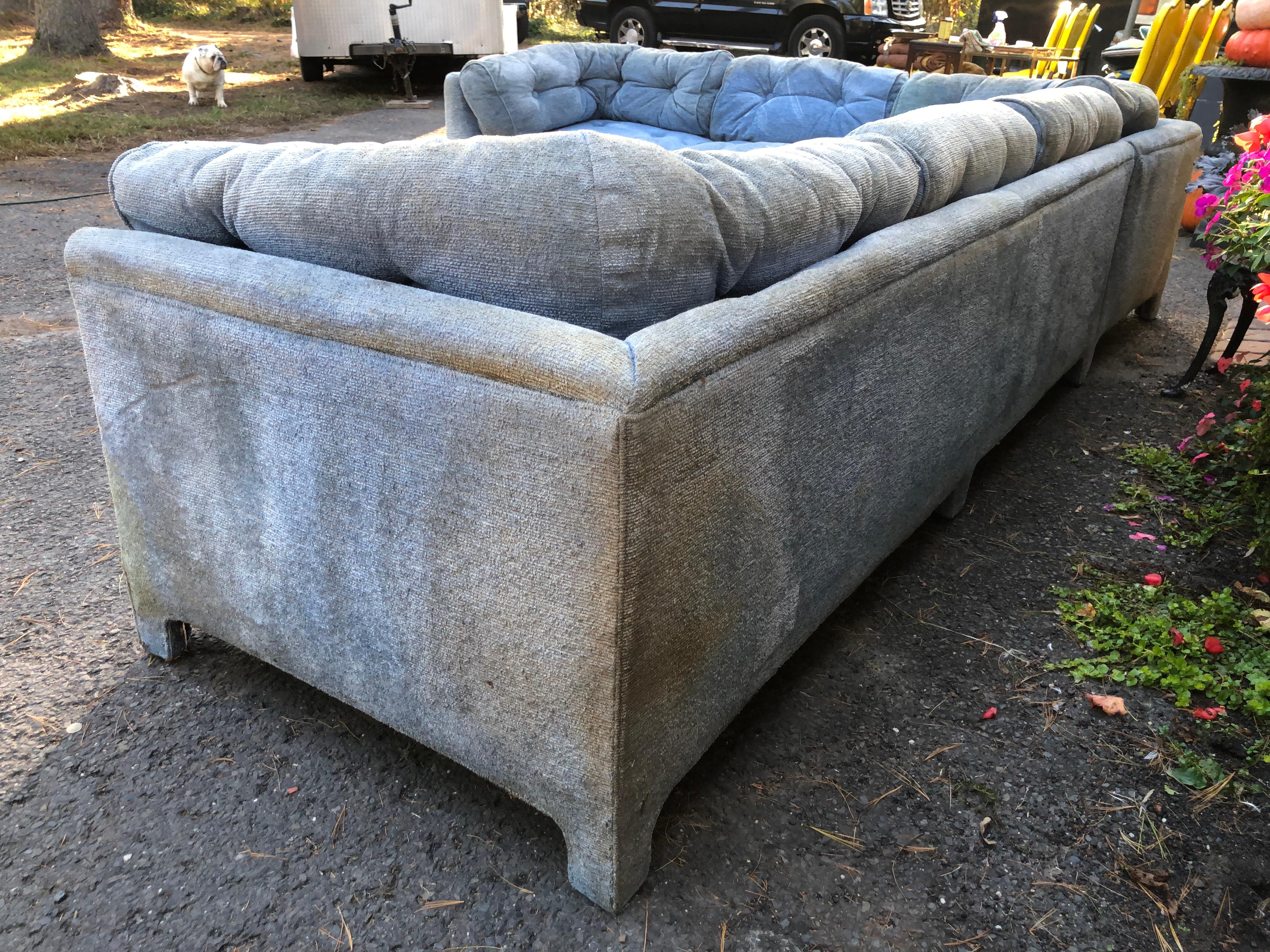 Sofa sectionnel de style Milo Baughman de 3 pièces Century Furniture Co. en vente 9