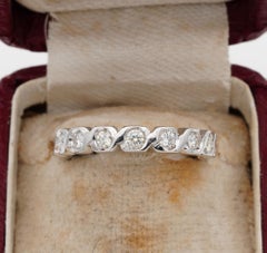 Sensational .75 Carat Diamond Full Eternity Ring