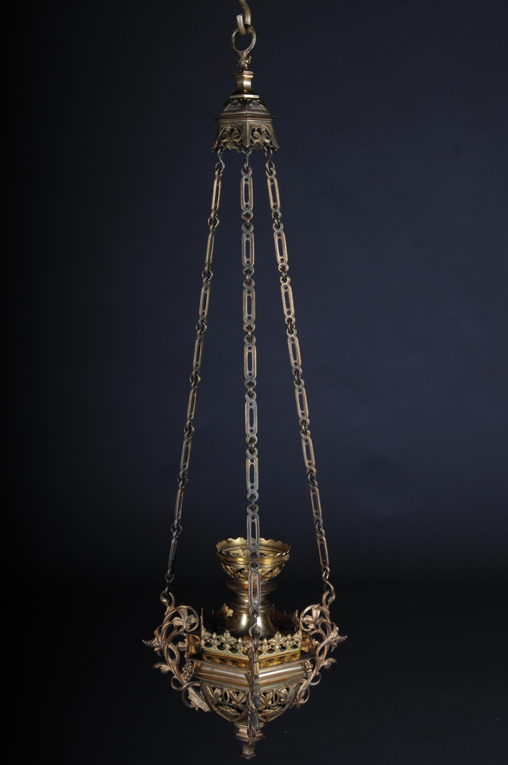 Sensational, Curious Incense Light Fire-Gilded, circa 1850 For Sale 4