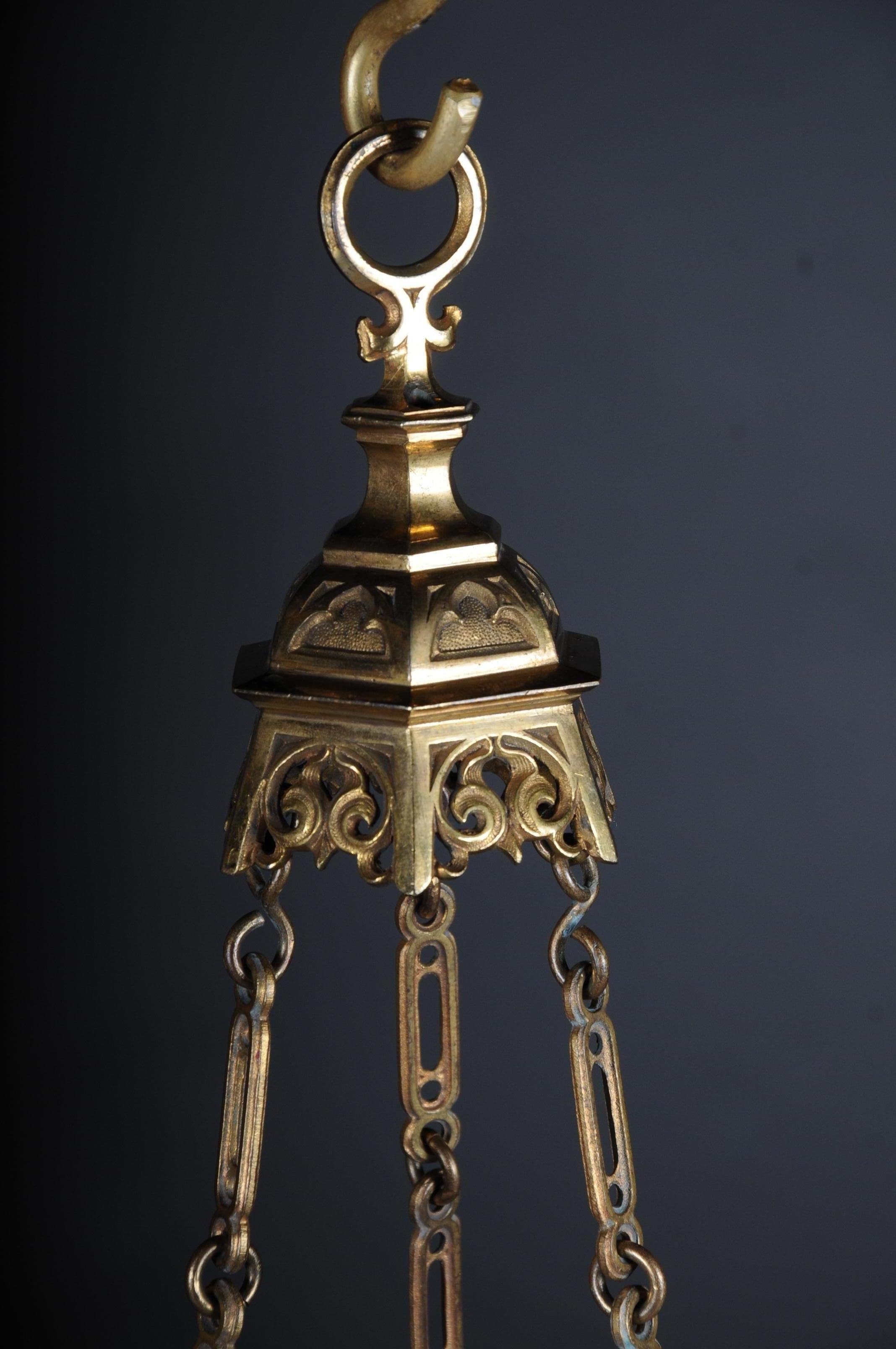 Gilt Sensational, Curious Incense Light Fire-Gilded, circa 1850 For Sale