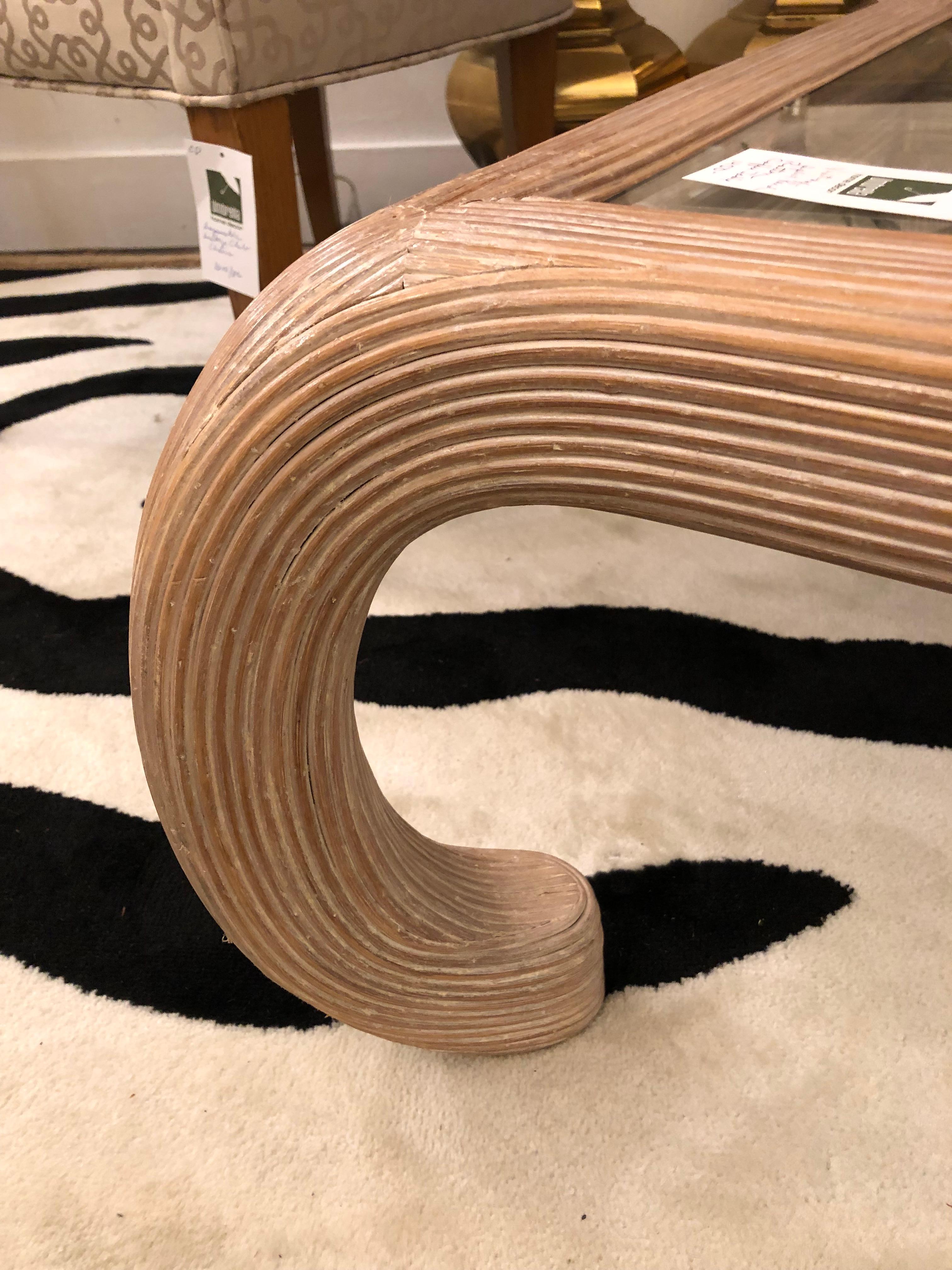 square wood and glass coffee table