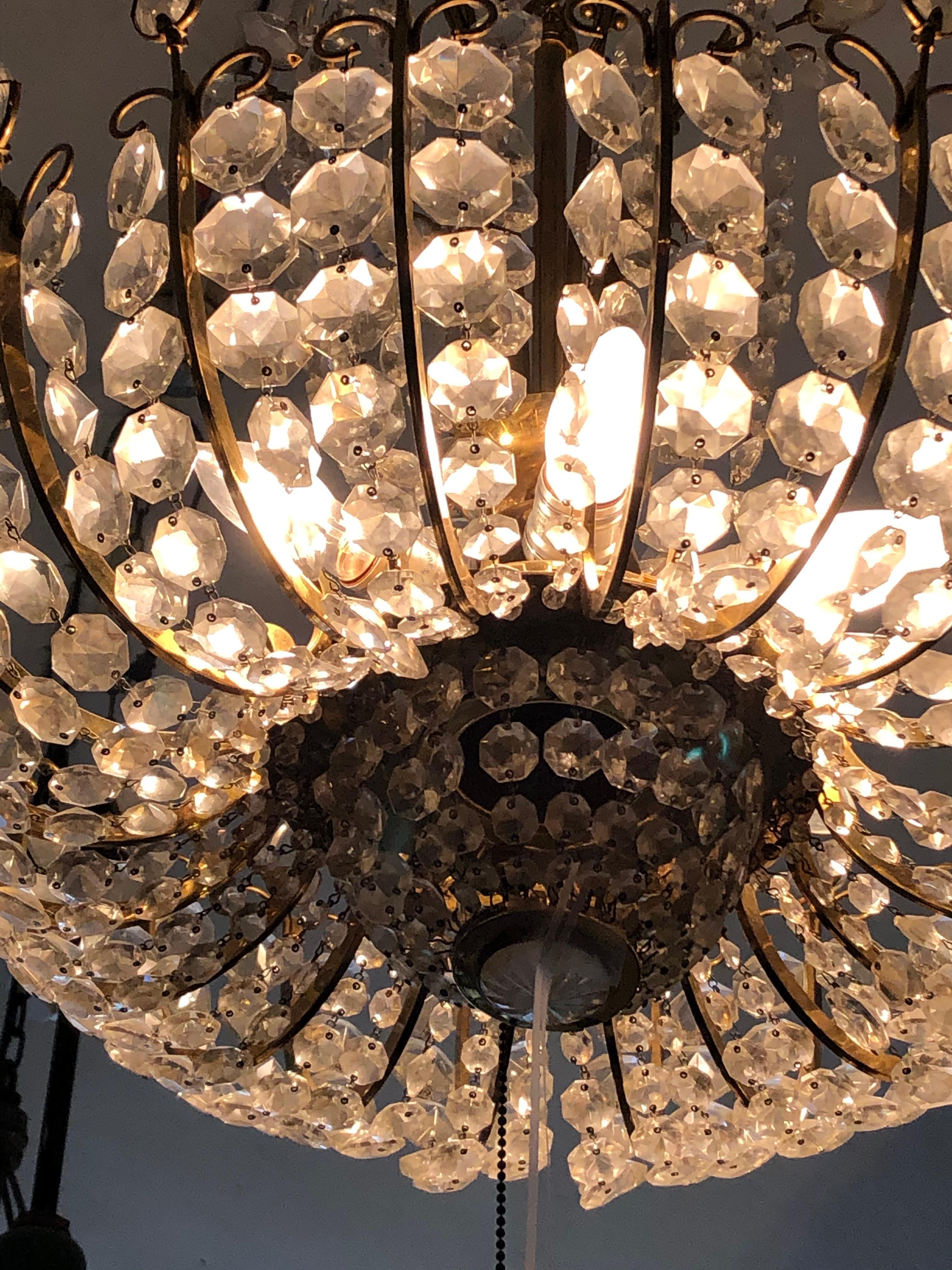 chandelier crystal modern