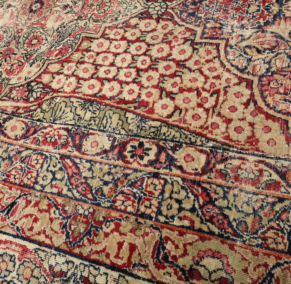 Sensational Palatial Antique Kerman Lavar Carpet / Rug, C.1915 For Sale 3