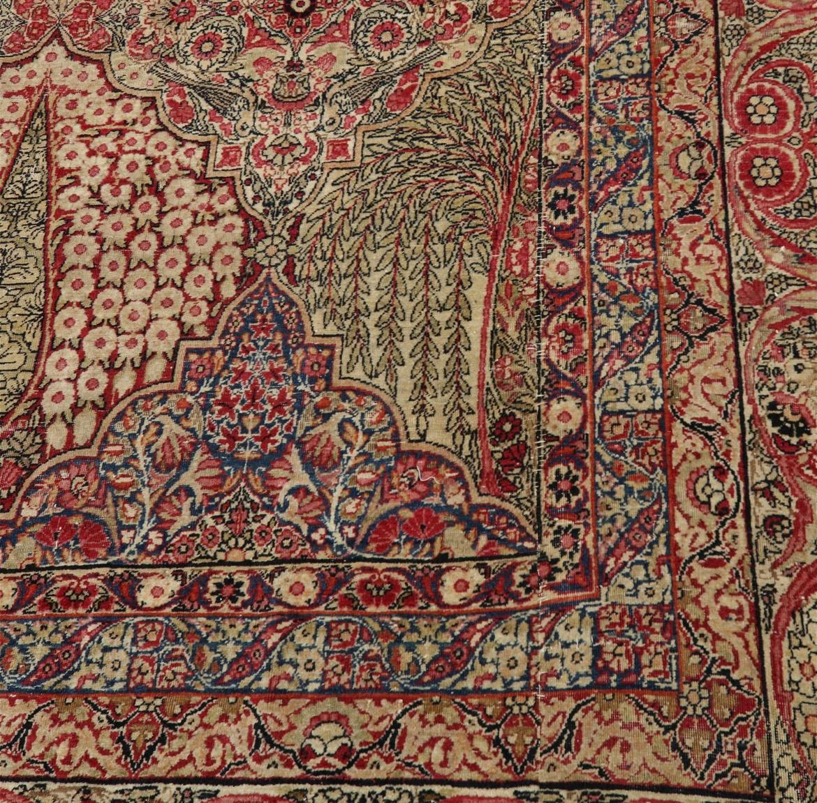 Sensational Palatial Antique Kerman Lavar Carpet / Rug, C.1915 For Sale 2