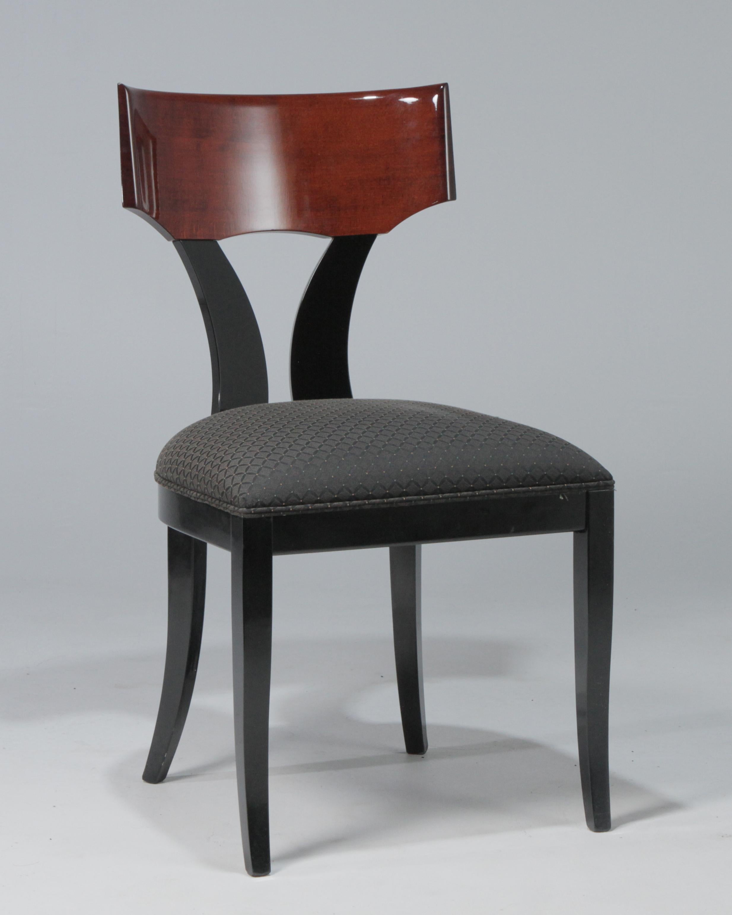 Mid-Century Modern Sensational Set of 10 Pietro Constantini for Ello Klismos Dining Chairs