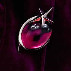 Sensational Thierry Mugler Blazer Jacket extremely rare jewelry crystal velvet