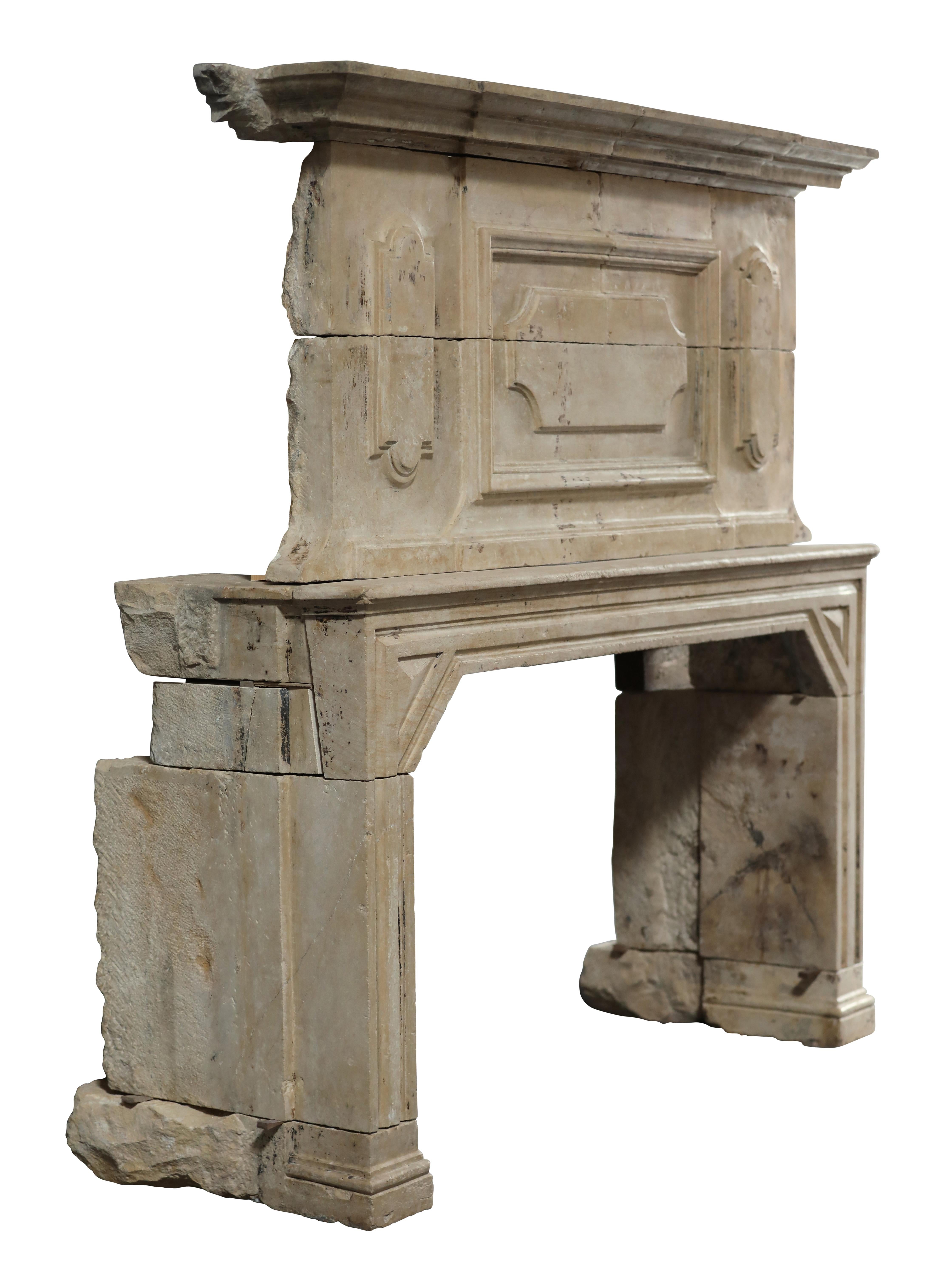 Sensational Timeless Chateau Fireplace Surround For Sale 6