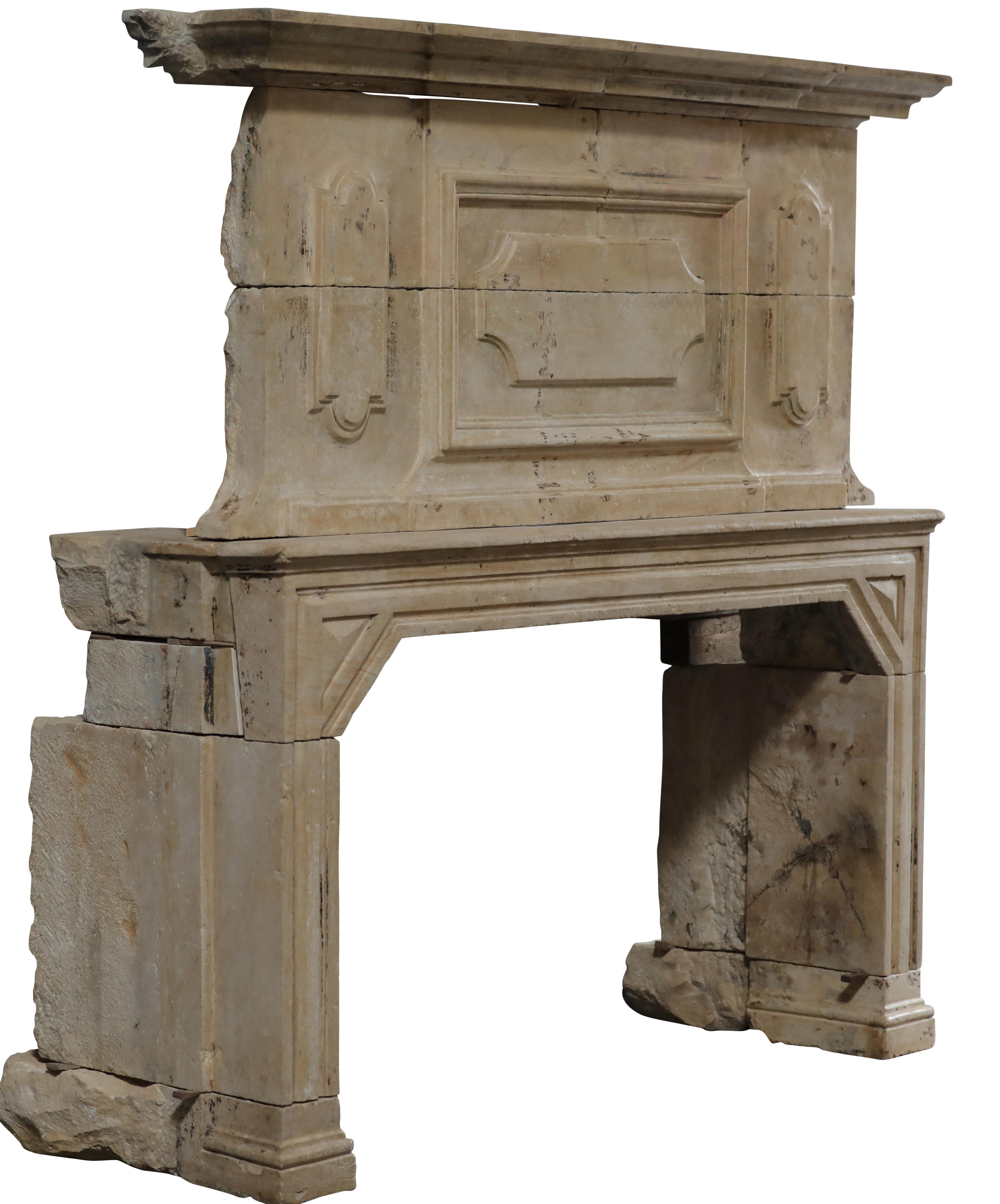 Sensational Timeless Chateau Fireplace Surround For Sale 7