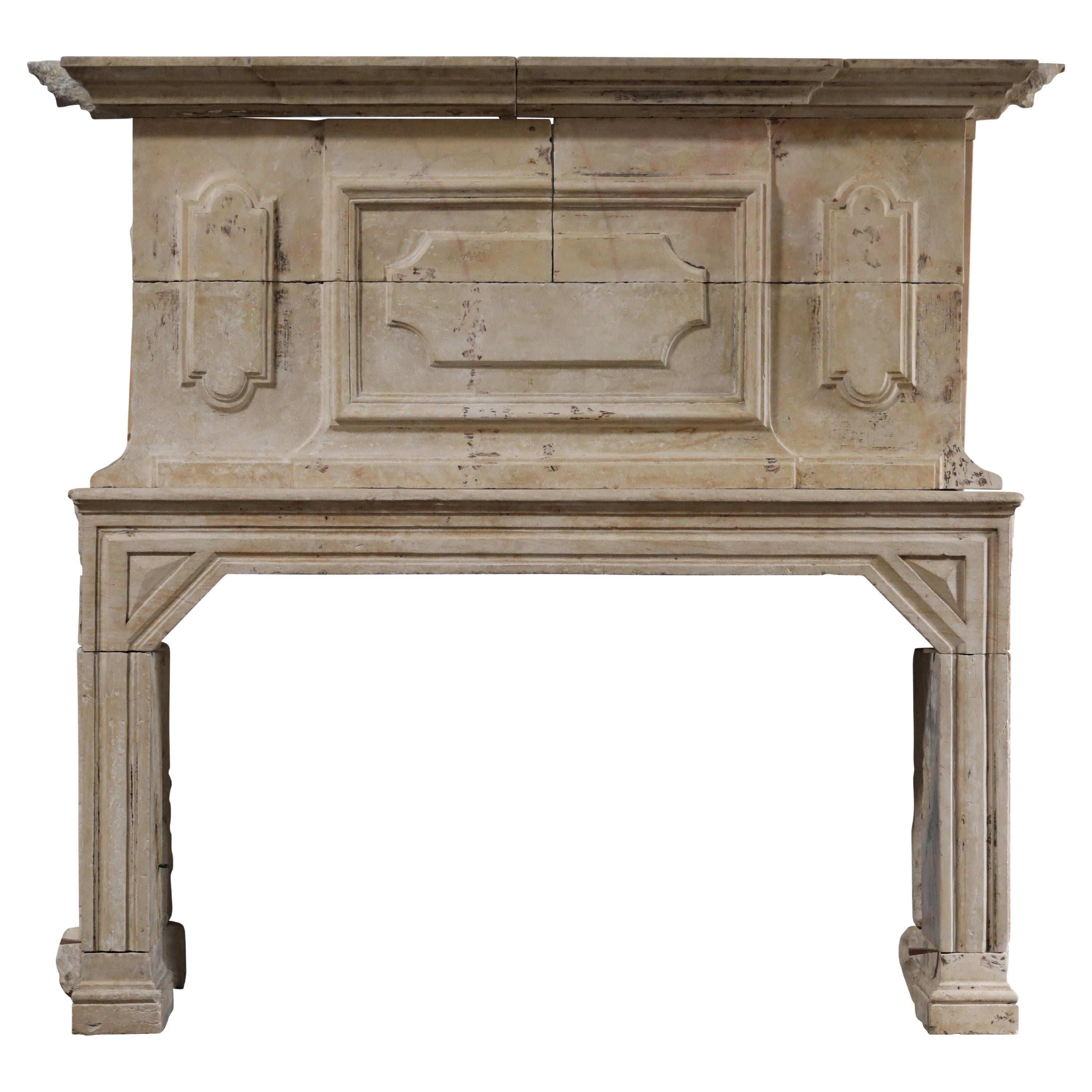 Sensational Timeless Chateau Fireplace Surround For Sale