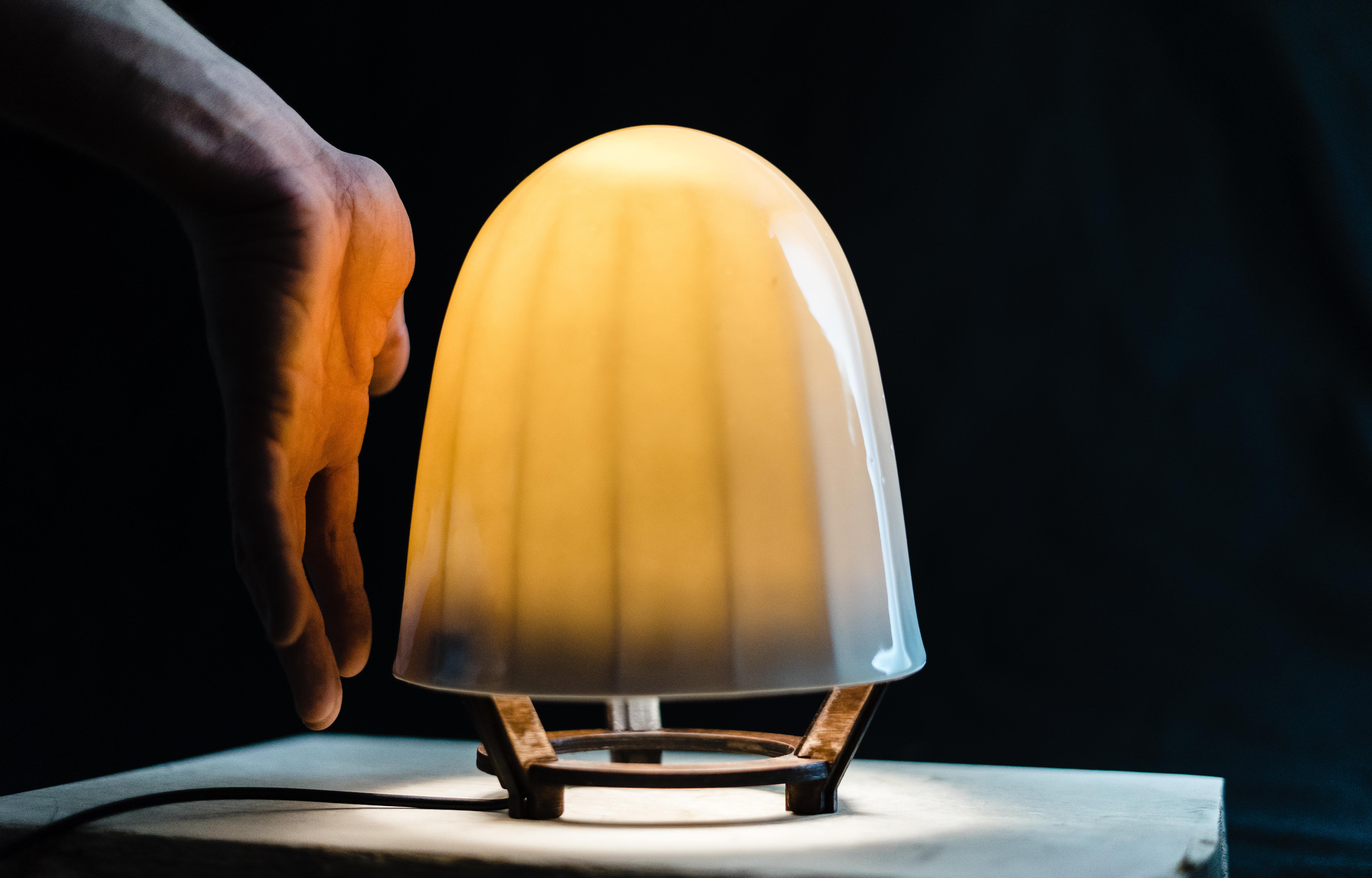 American Sense Lamp Table Lamp Modern Contemporary Glazed Porcelain For Sale