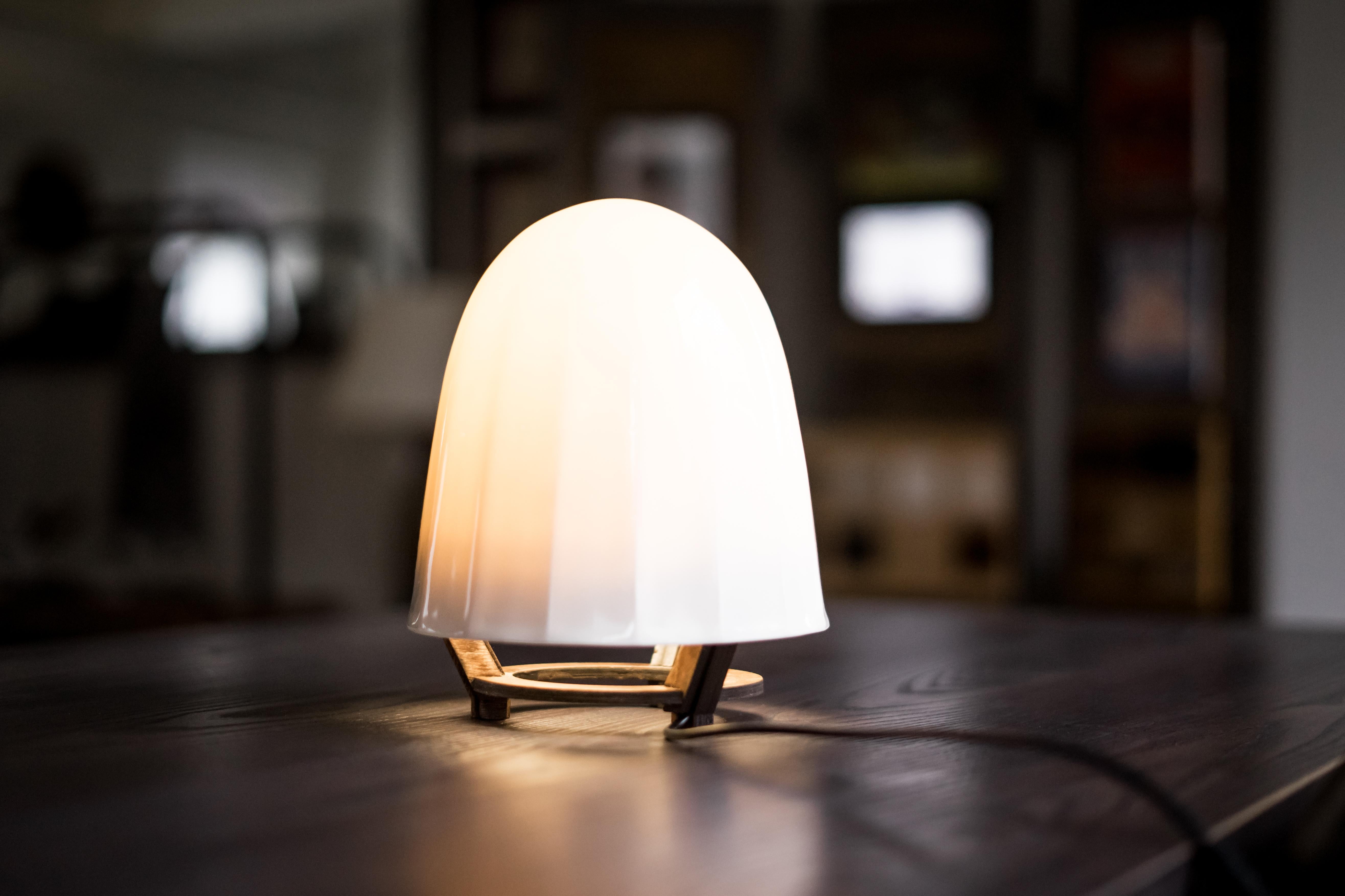Sense Lamp Table Lamp Modern Contemporary Glazed Porcelain For Sale 1