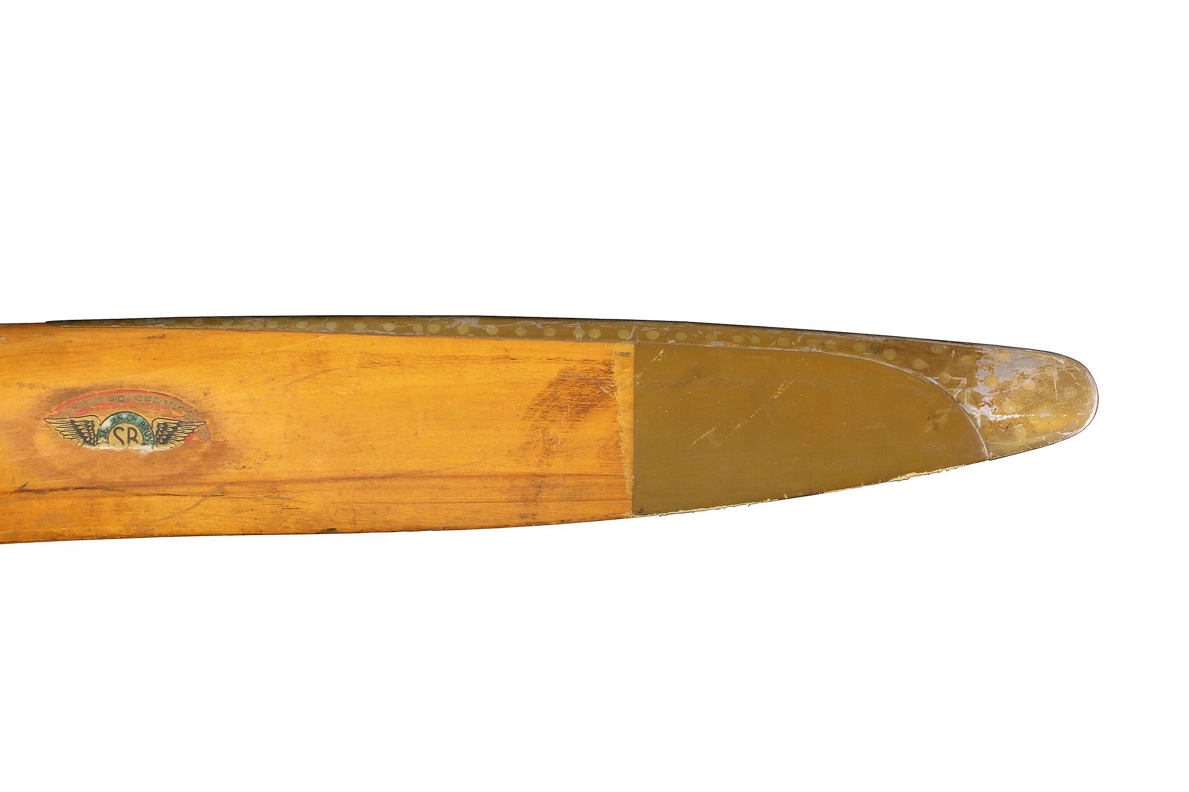 Wood Sensenich Propeller
