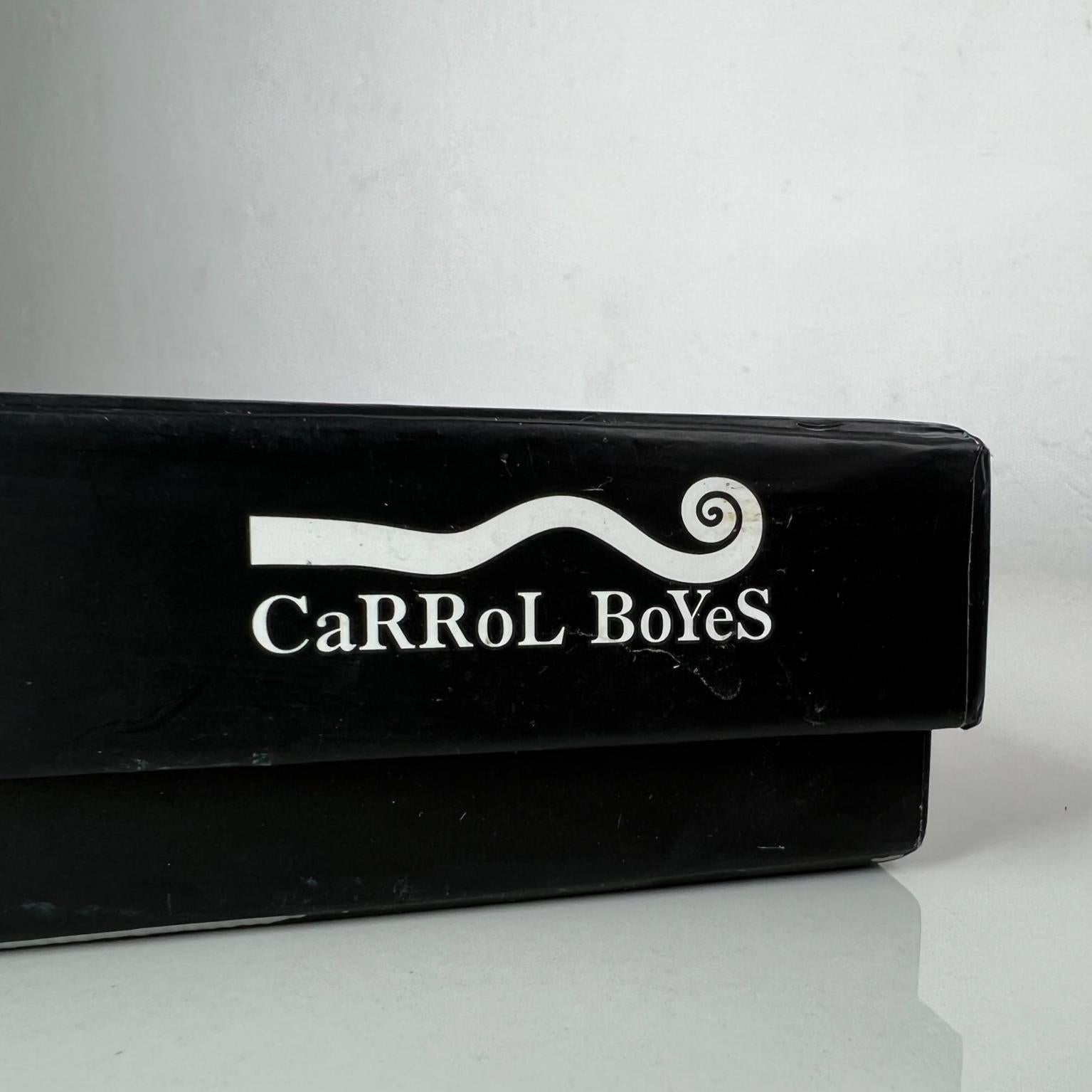 Sensual Kiss Salad Server Set in Stainless by Carrol Boyes Original Box In Good Condition In Chula Vista, CA