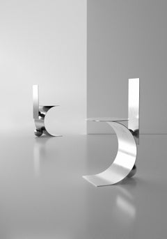 Sedia Sentada - Fatto a mano / Edizione limitata - in Acciaio di Pedro Paulo Venzon