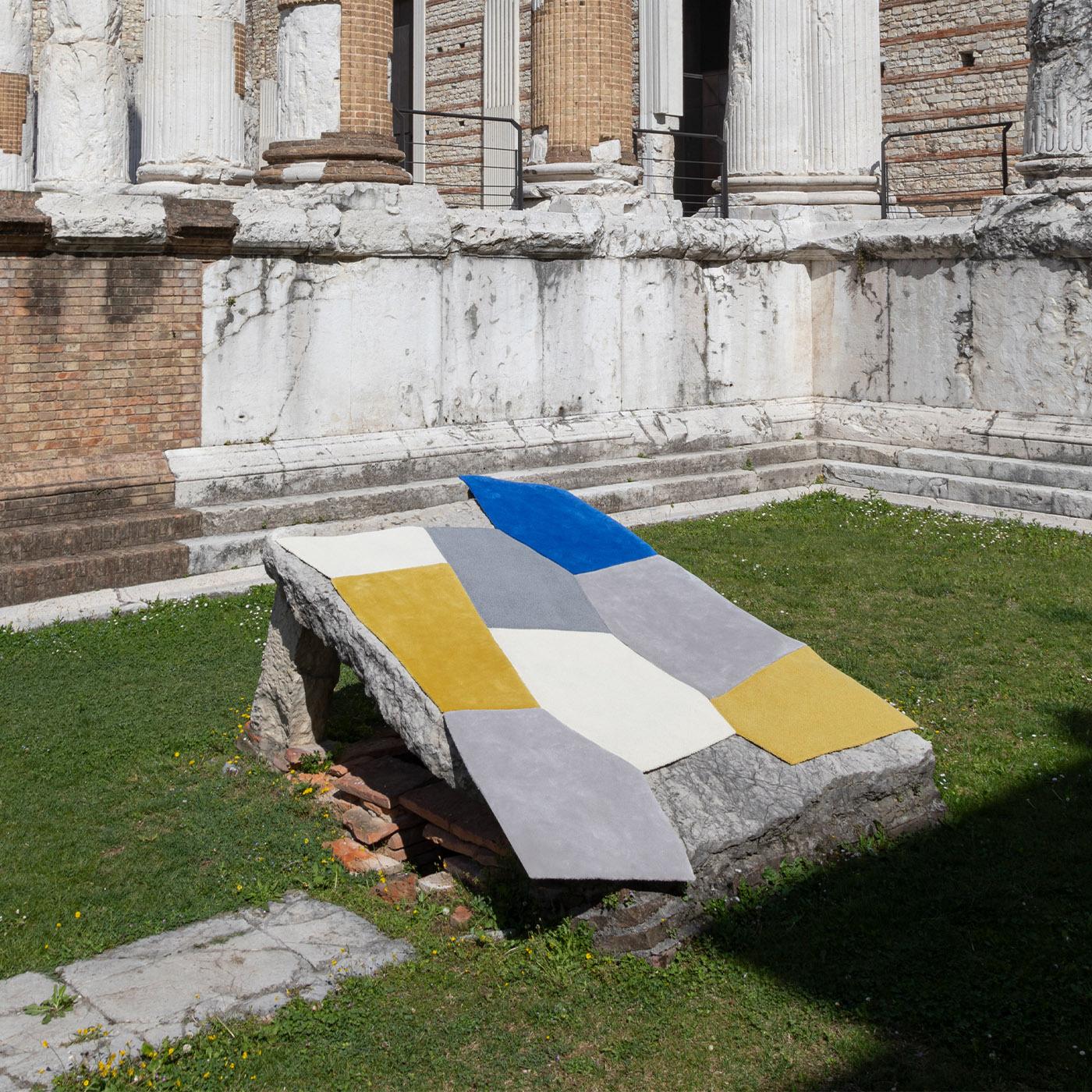Sentiero di Alberto Modular Polychrome Rug by AMDL Circle In New Condition For Sale In Milan, IT