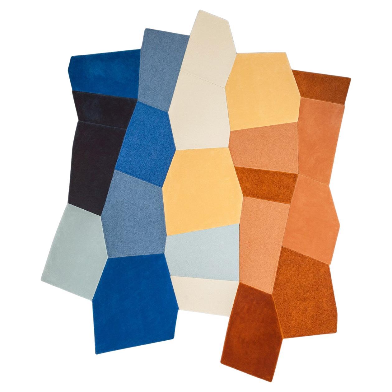 Sentiero di Filippo Modular Polychrome Rug by AMDL Circle