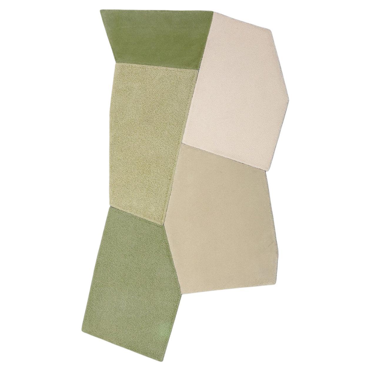 Sentiero di Margherita Modular Polychrome Rug by AMDL Circle For Sale